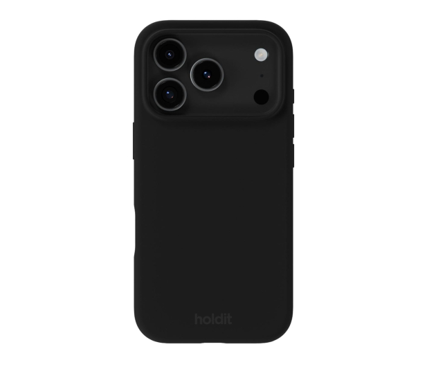Holdit Silicone Case iPhone 17 Pro Max Black - 1361718 - zdjęcie